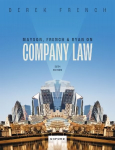 Mayson, French, and Ryan on Company Law 38th Revised edition