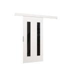 Stumdomos durys ni&scaron;ai ADRK Furniture Hers 106, baltos
