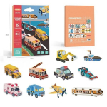 Popieriaus lankstymo rinkinys 3D origami Transportas