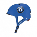 Dviratininko &scaron;almas Globber Elite Lights Racing 507-300, 48-53 cm, tamsiai mėlynas