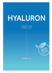 Veido lak&scaron;tinė kaukė su hialurono rūg&scaron;timi Barulab The Clean Vegan Mask Hyaluron, 23g