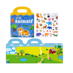 Magnetiniai lipdukai vaikams Animals, 34 vnt.