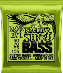 &bdquo;Ernie Ball&ldquo; įprastas slinkio nikelio žaizdos e-gitar stygos, stiprumas 50-105