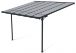 Terasos stoginė ATLANTA 3x3,7 m, Cold Grey