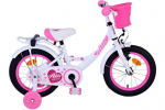 Vaiki&scaron;kas dviratis Volare Ashley 14", baltas