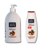 Rankų muilas Argano aliejus ir Du&scaron;o žele Argano aliejus Rinkinys 2 vnt 1000ml+ 750ml