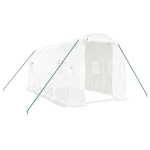 &Scaron;iltnamis su plieno rėmu vidaXL, 4x2x2m, 8m&sup2;, Balta