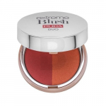 Skaistalai Pupa Milano Extreme Blush Duo 130 Matt Salmon Radiant Peach, 4g