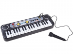 Žaislinė sintezatoriaus klaviatūra su mikrofonu Music WorkStation