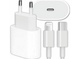 Greitasis telefono įkroviklis 20w + 1m kabelis / usb-c - iphone ap&scaron;vietimas