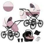 Universalus vežimėlis Romantic Kunert 3in1 Rosa ECO