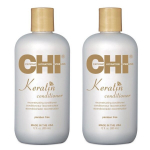 Kondicionierius pažeistiems plaukams su keratinu CHI Keratin, 2 x 355 ml