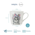 Puodukas 380ml Katinėlis
