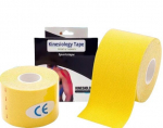 Kineziologinis teipas Kinesiology, geltonas