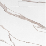 Du&scaron;o irklavimo baseinas Bazalt CARRARA WHITE 90x90
