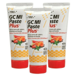 Dantų kremas su fluoru GC Mi Paste Plus Recaldent, 35 ml, 3 vnt.