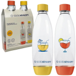 "Sodastream FUSE" 2 pakuotės po 1 l geltonos ir oranžinės spalvos butelių