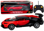 Sportinis automobilis su nuotolinio valdymo pultu Lean Toys, raudonas