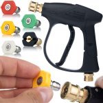 Komplektas Rosfix 4350PSI &ndash; Slėginis pistoletas 22mm, 5 greitosios antgalės, Max slėgis 300 bar