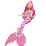 Lėlė Undinė Princesė, rožinė, Rožinis stilius