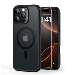 ESR Classic Hybrid HaloLock MagSafe + stiklas iPhone 16 Pro Max