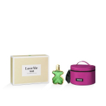Rinkinys Tous LoveMe The Emerald Elixir moterims: kvapusis vanduo EDP, 90 ml + kosmetinė