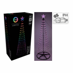 Kalėdinė eglutė RGB 2.1 m