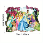 Disney princesių sienų lipdukai, A1