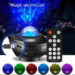 &bdquo;Galaxy Star Muzikinė Naktinė Lempa su Nuotoliniu Valdymu&ldquo;