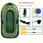 Pripučiama dvivietė PVC baidarė, Mėlyna 195,0*116,0cm