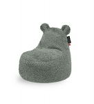 Vaiki&scaron;ka sėdmai&scaron;io kėdė Qubo Teddy Cloud FLUFFY FIT pilka, moderni, 60x50x55 cm