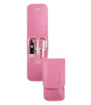 Manicure travel set 3 pieces pink