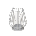 My Home žvakidė Wire Grey, 13.5 cm