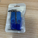 USB laikmena 2 vnt 4GB 32GB 128GB USB atmintukas., Mėlyna