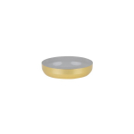 My Home Soft Gold Grey dekoratyvinis dubuo, 16x16x3,5 cm