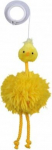 Žaislas katėms ant elastinės juostelės Trixie Chicken, 20 cm