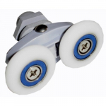 Ratukai du&scaron;o kabinos durims, dvigubi, 25 mm