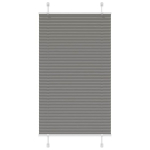 Plisuotas roletas antracitas 70x150 cm audinio plotis 69,4 cm