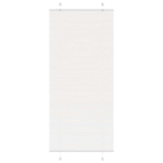 Plisuota žaliuze balta 85x200 cm audinio plotis 84,4 cm
