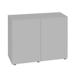 Spintelė akvariumui Aquael Optiset 200, 80x101x41 cm, pilka