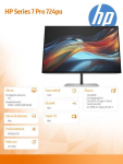 Monitorius HP HP S7 Pro 724pu WUXGA USB-C