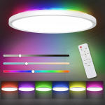 RGB LED apvalus lubinis &scaron;viestuvas