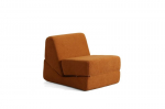 I&scaron;skleidžiamas fotelis Asir Origami Convertable, oranžinis