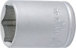 Unior 1/2" 10 mm 6-kampė galvutė, 38 mm ilgis