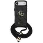 GUESS 4G DĖKLAS SU DIDELIU LOGOTIPU IR LAIDO JUNGIKLIU, SKIRTAS IPHONE AIR, SU PEČIŲ DIRŽELIU