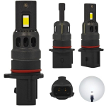 2 vnt. P13W LED lemputė 12-24V 3000lm CANBUS balta stipri