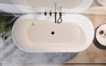 Vonia Besco Deeva Glam Graphite, 170 x 80 cm, su juodu dangteliu