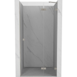 Du&scaron;o durys Mexen Lunar, de&scaron;ininės, 105 cm, transparent/brushed nickel