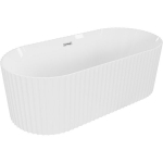 Vonia Mexen Paola, 170 x 80 cm, White gloss + Chrome persipylimas