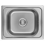 Plieninė virtuvinė plautuvė Kuchinox ORION, SKO_310T, Inox Linen